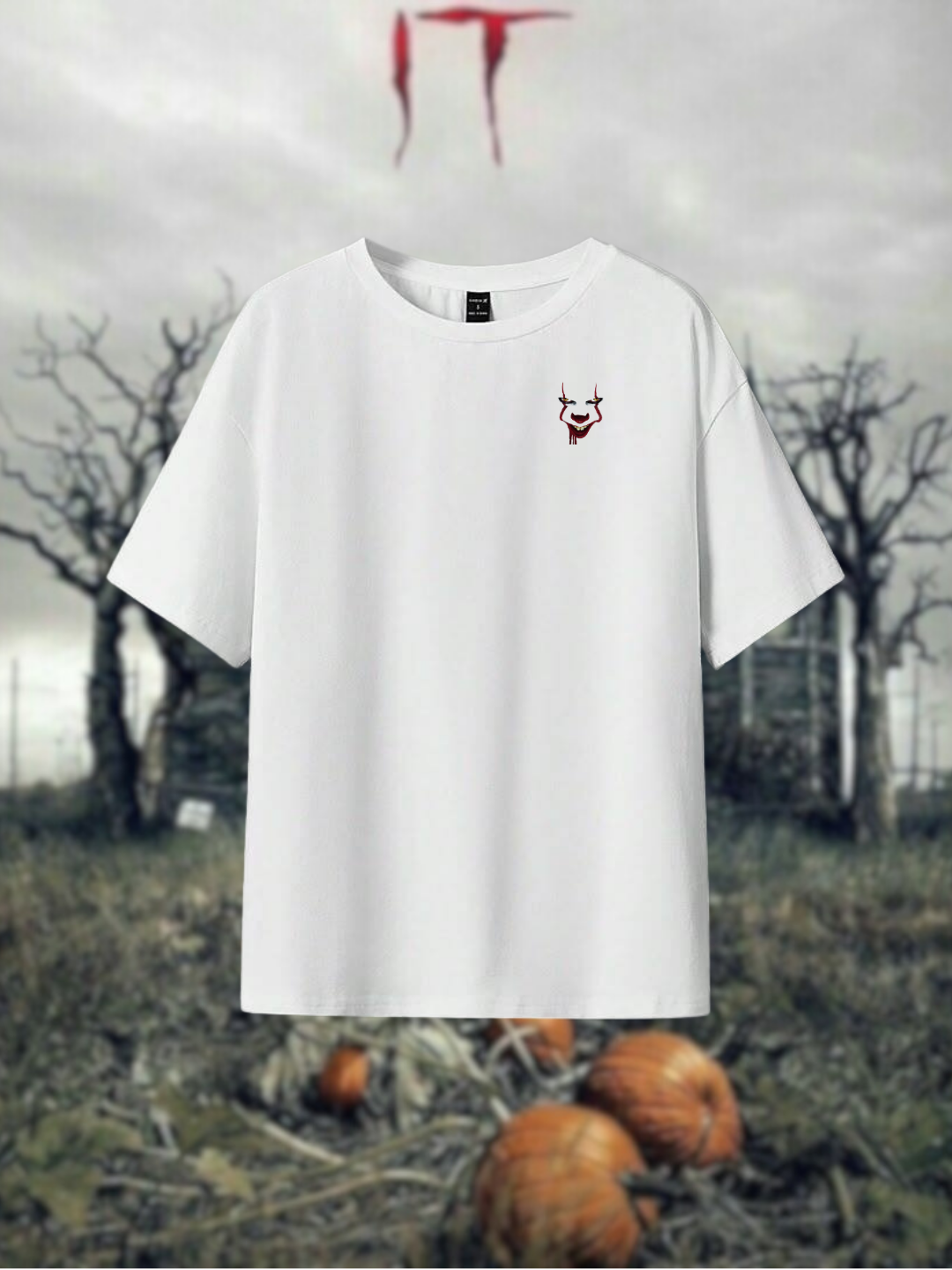 Pennywise IT  White T-Shirt