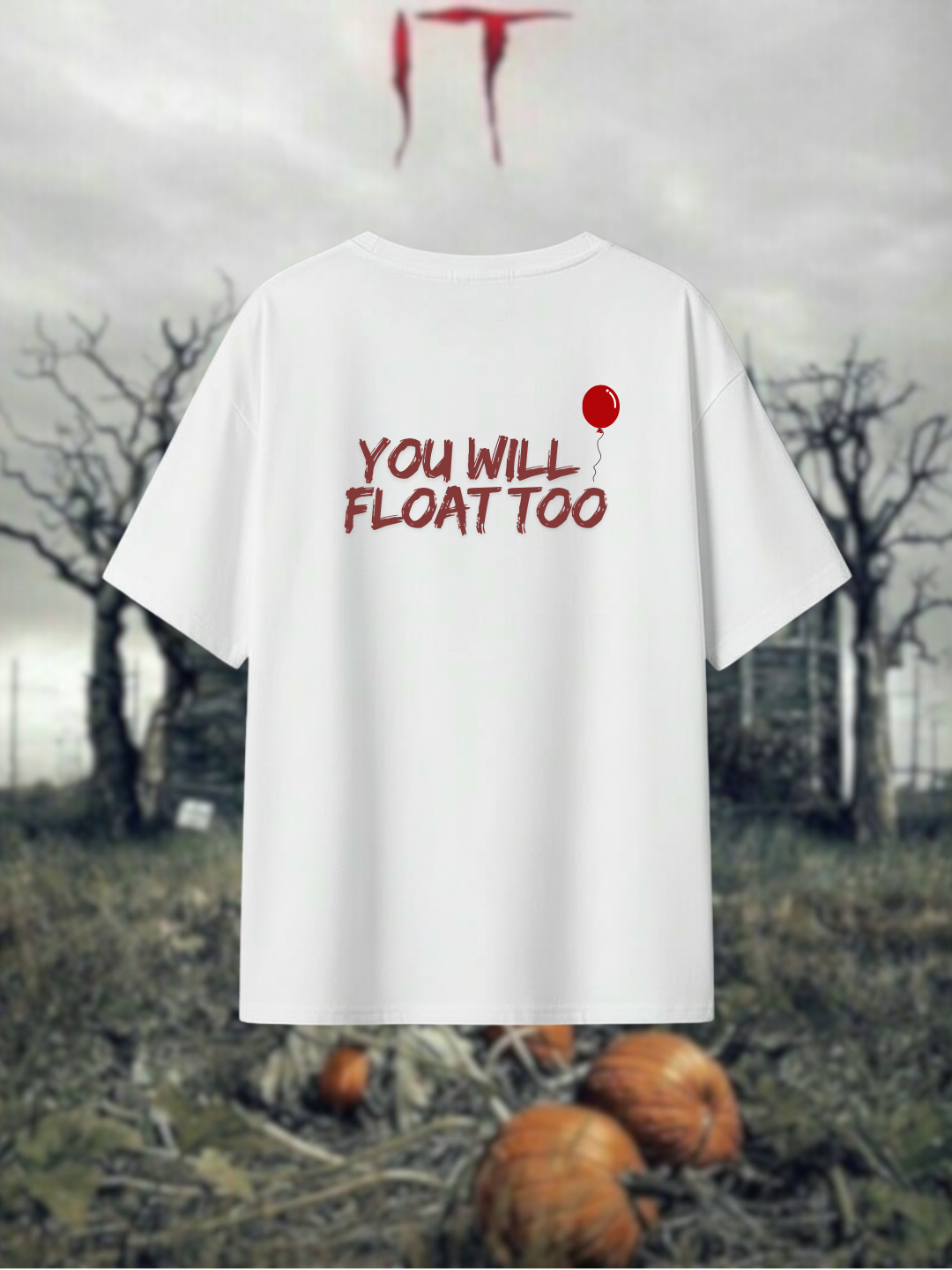 Pennywise IT  White T-Shirt